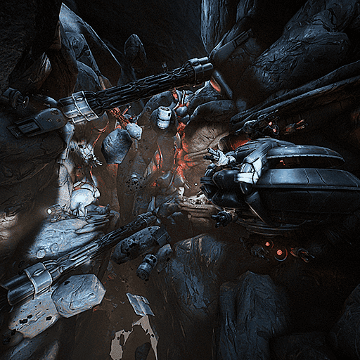 Kuva Fortress Crevice Scene