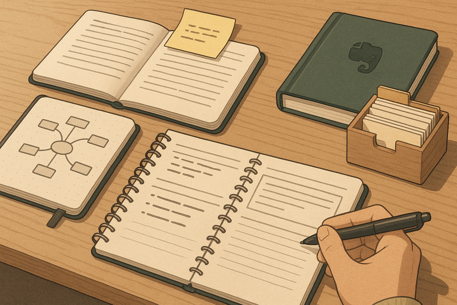 메모의 기술: 효과적인 정보 습득과 활용을 위한 다양한 메모 방법 관련 이미지 2