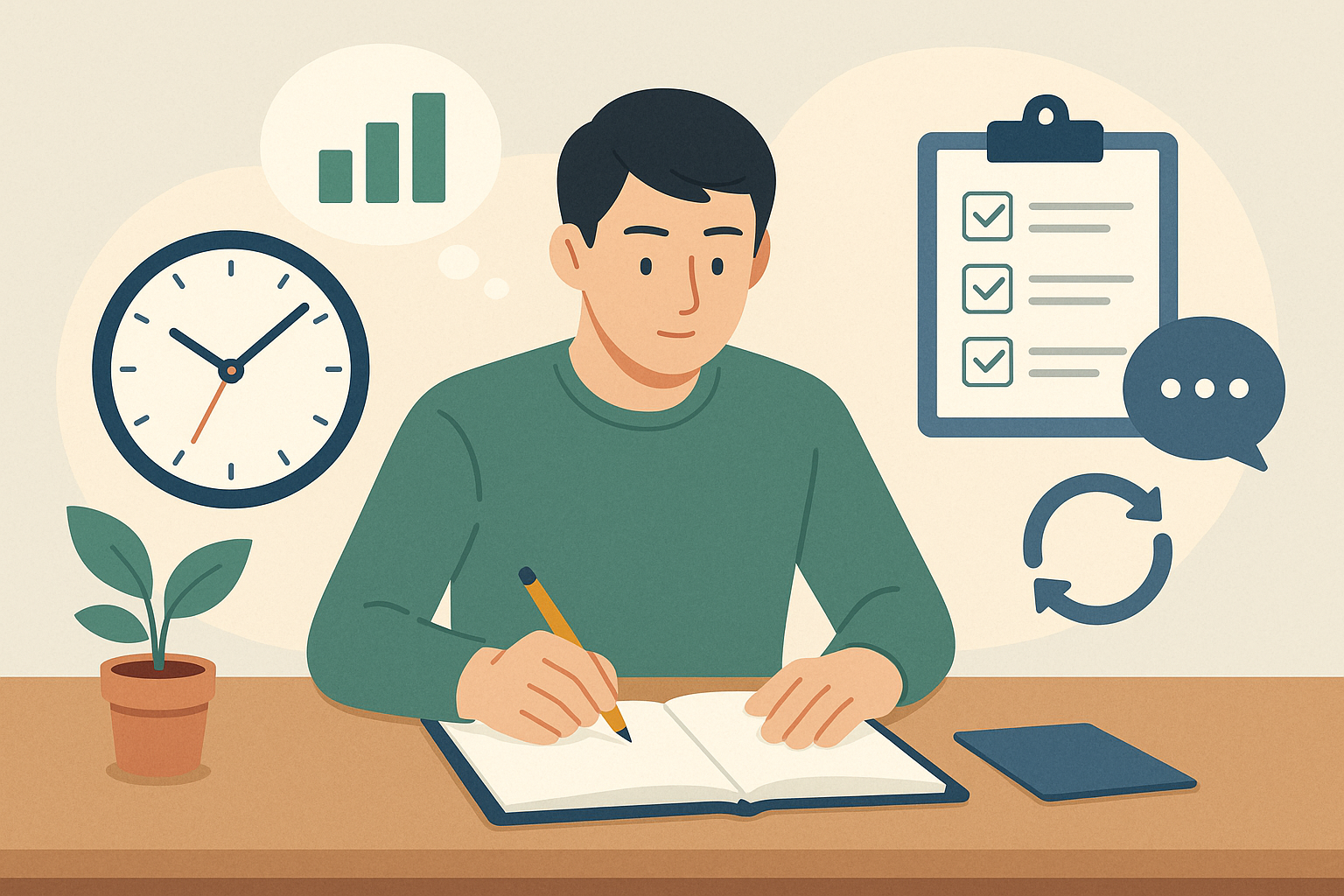 집중 시간관리 가이드: 하루 생산성을 지키는 작업 블록 설계 썸네일