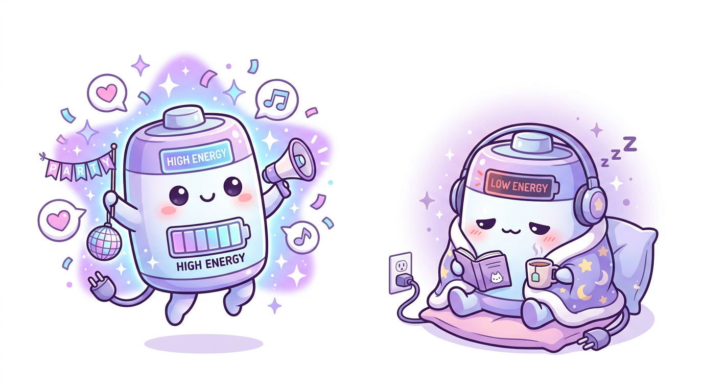 사회생활 배터리 테스트 썸네일